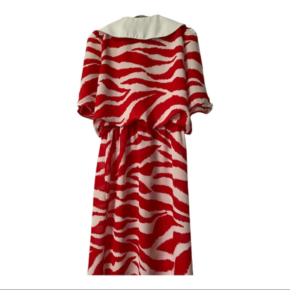 VTG Zebra Dress - Picture 2 of 6